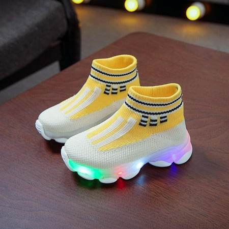 

Kiplyki Wholesale Toddler Infant Kids Baby Girls Boys LED Light Shoes Casual Shoes Sports Shoes