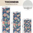 thumbnail image 4 of Blue Paisley and Floral Pattern Kitchen Rugs Sets Of 3,Kitchen Runner Rugs Non Skid Washable,Decorative Kitchen Floor Mats for Kitchen,Sink,Laundry,17"x30"+ 17"x47" + 17"x59", 4 of 6
