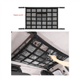 thumbnail image 3 of Car Strong Net Bag Load-Bearing Mesh Car Roof Storage Capacity Car Ceiling Auto Accessories Roof Storage Net Pocket A, 3 of 8