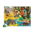 thumbnail image 2 of Crocodile Creek Wild Safari Round Box Puzzle: 72 Pcs, 2 of 5