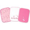 George Baby - Cotton Burp Cloths 3-Pack, Butterfly