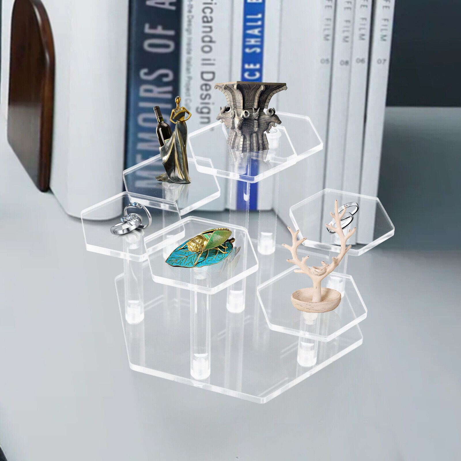 Kdihoi Acrylic Display Stand,Clear Stand Shelf for Figures,Toys