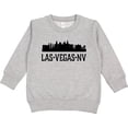 thumbnail image 2 of Inktastic Las Vegas Nevada City Skyline Toddler Sweatshirt, 2 of 4