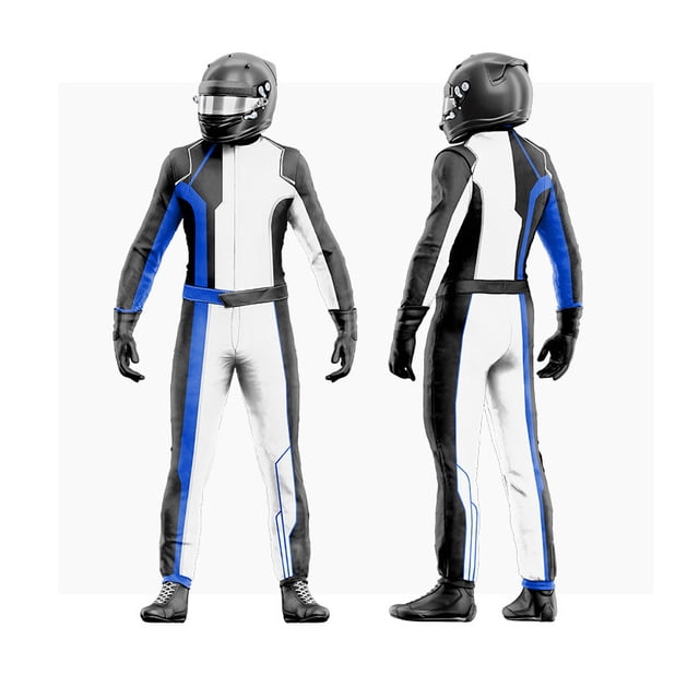 Adult Men and Women Beach Off-road F1 Kart One-piece Riding Waterproof Training Racing Suit Track One-piece Suit Jackets