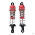 thumbnail image 1 of Amortiguador de choque delantero y trasero de metal de 4 pares para accesorios de orugas RC 1/14 perfke Piezas de automóviles RC, 1 of 8