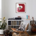 thumbnail image 4 of Art.com Max Roach Giclee Print by Jean-Michel Basquiat, Brown Frame Wall Art, 29" x 29", 4 of 5