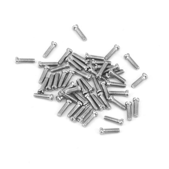 1000Pcs 12Kinds 1.2 1.4 Small Screw Nuts Assortment Kit For Watch Glasses Repair