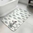 thumbnail image 2 of Front Door Mat 15.7"x23.6", Abstract Art Fish Grey Non Slip Backing & Low Profile Doormats, Absorbent Muddy Dirt Trapper Door Mats for Front Back Door Entryway All-Weather Coastal Ocean Summer, 2 of 9