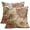 Brown Rust Red Vintage Floral, variant on Brown Rust Red Vintage Floral Pillow Covers 18x18 Rustic Flowers Botanical Print Decorative Throw Pillows Outdoor Country Decorations Pillow Cases for Couch Sofa Bed Decor Set of 2