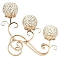 thumbnail image 1 of Candelabros de cristal candelieres de cristal para candeliere de lámpara de té, candelieres de de 3 brazos pieza central para de , bodas, decoración de Fanmusic Candelabros de cristal, 1 of 7
