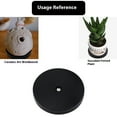 thumbnail image 2 of Double-Sided ABS Turntable 8cm Diameter 360 Smooth Platform For Miniatures Art Displays Decor, 2 of 8