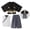 Black, variant on Boy Kimono Romper Suit 3 Pieces Japanese Costumes Infant Cotton Samurai Outfits Clothes 3-8 Year