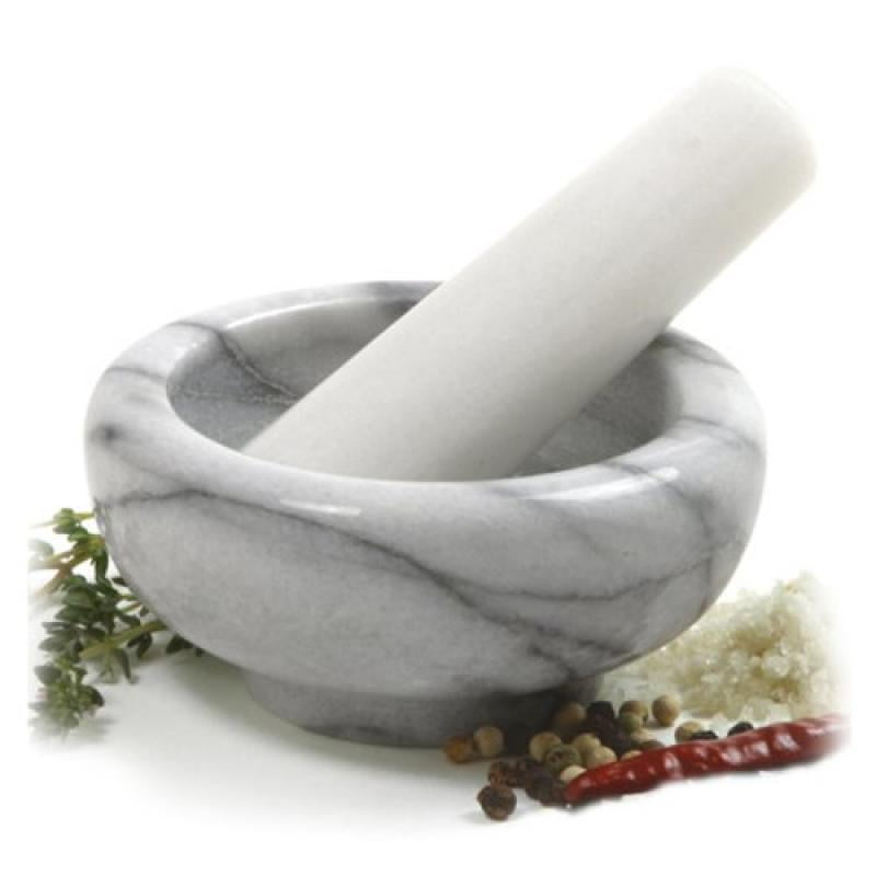Norpro 693 White Marble Mortar and Pestle