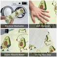thumbnail image 3 of Gaeub Avocado for Exercise Print Door Mat with Heavy Duty Backing,Welcome Mats for Entryway, Flannel Anti-Slip Doormat, Garge Porch Entryway Mat,16x24in Outdoor Indoor Welcome Mat, 3 of 7