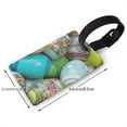 thumbnail image 4 of Balery Easter Egg1 Print Durable Luggage Tags with Secure Strap, Personalized Travel ID Tags for Suitcases, Bags, and Backpacks - Easy Identification for Men and Women, 4 of 8