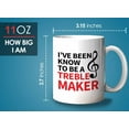 thumbnail image 6 of Sarcasm Musician Mug White 11oz - I'Ve Been Known To Be A - Music Teacher Techniques Player Duet Vocal Group Band, 6 of 7