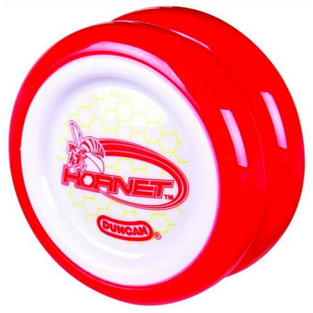 Duncan Hornet Yo-Yo, White with Red Rim