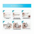 thumbnail image 4 of Bedside Wall Lamp 2 Lights LED Reading Light Gooseneck Light 3W, 3000K Warm White Reading Lamp, 4 of 5
