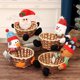 thumbnail image 1 of Cesta de almacenamiento de dulces de Feliz Navidad Biudunm Decoración -Santa -Cesta de almacenamiento Caja de dulces de escritorio A, 1 of 7