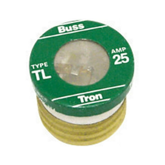 Bussmann 25 amps Time Delay Plug Fuse 3 pk