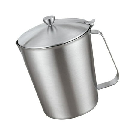 

WHAMVOX 1Set Latte Art Cup Stainless Sleek and Smooth for Bars Milk Frothing Silver