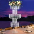 thumbnail image 5 of 5-Tier Flower Stand for Wedding, Crystal Flower Stand, 5 of 22