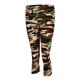 thumbnail image 4 of Leggings deportivos cortos y ajustados Flex, estampado floral/camuflaje/cuadrículas para mujer METRO, 4 of 9