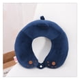 thumbnail image 6 of Creative soft sprout cute stretch cotton bear palm u-shaped pillow travel portable, 6 of 8