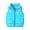 Sky Blue, variant on Girls Boys Big Kids Winter Puffer Vest Sleeveless Jacket Zipper Fa𝗎x Down Lightweight Padded Quilted Waistcoat Outerwear Thermal Insulated for School Casual Cold Weather