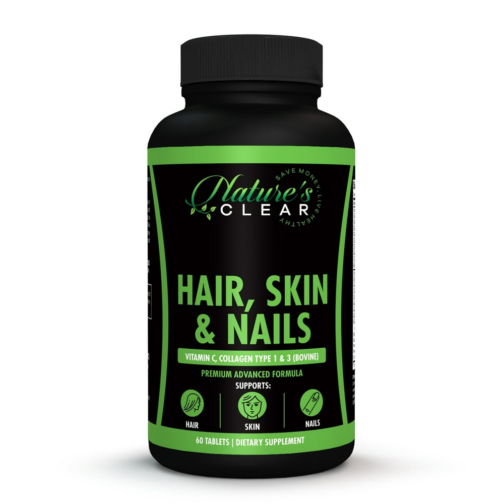 essential vitamins for hair skin and nails