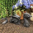 thumbnail image 3 of LARGE GOTHIC DRAGON FOR GARDEN DECORATION - Gothic sculpture for, 3 of 4