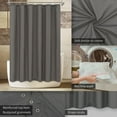 thumbnail image 3 of Waterproof Fabric Shower Curtain Lining - Soft And Lightweight Fabric Shower Lining, Hotel Quality And Machine Washable - Standard Size 72x72 Inches, 3 of 6