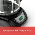 thumbnail image 2 of BLACK+DECKER DLX1050B Coffee Maker, 6, Black, 2 of 13