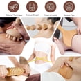 thumbnail image 4 of 8-in-1 Wooden Massage Tools Set, Body Massager Kit with Roller Stick, Cup, Gua Sha & Handheld Massagers, Home Spa Massage Set with Storage Bag & Manual, 4 of 7