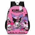 thumbnail image 2 of Sanrio Kulomi-Mochila De tela Oxford transpirable resistente al desgaste, Bolsa Escolar de gran capacidad con dibujos animados japoneses, periféricos de Anime, 2 of 4