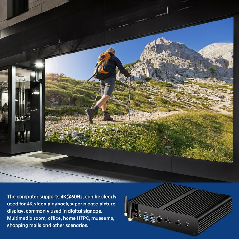 KINUPUTE Mini PC with i7-1165G7, 32G DDR4, 1T SSD, Windows 11 Pro