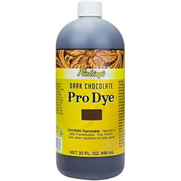 - Dye 32 Oz Dark Chocolate - Professional Oil Dye for Dyeing Leather