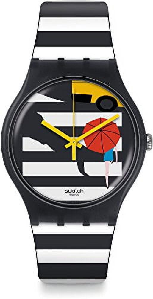 アナログ腕時計 SWATCH SKIN SKINSUIT l Watch SVOB100M Swatch-Skinsand-Quartz-Beige-