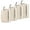 4pcs Beige, variant on Senya 4PCS Compression Packing Bag,Expandable Compression Packing Bag,Waterproof Compressed Packing Cubes,Convenient Compression Packing Bag,Expandable Compression Packing Bag for Holiday
