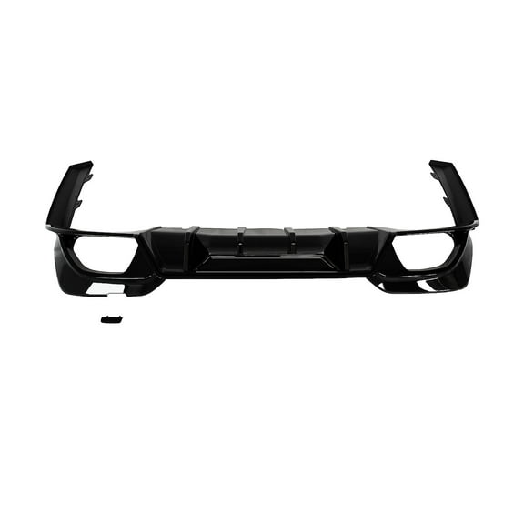 NINTE Rear Diffuser for 19-22 BMW 3 Series G20 330i M340i Sport Gloss Black Bumper Lip
