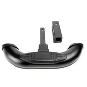 DNA Motoring HITST-BK For 18" x 3.25" Pedal Class II / III Receiver Hitch Step Bar (Black) Fits select: 1990-2017 FORD F150, 1999-2017 CHEVROLET SILVERADO