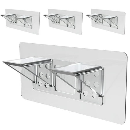 

4pcs Closet Cabinet Support Shelf Holders Nail-free Shelf Supports Cabinet Pegs