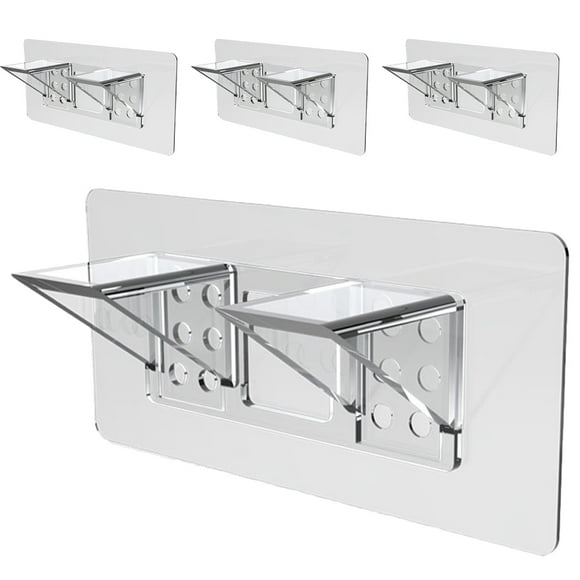 Miangastore 4pcs Closet Cabinet Support Shelf Holders Nail-free Shelf Supports Cabinet Pegs