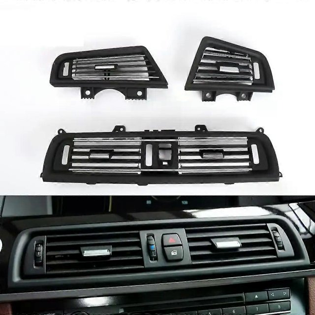 Right Hand Driver Center Console Fresh Air Conditioning AC Vent Grille Outlet With Chrome For BMW F10 F11 5 Series 64229166888