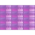 thumbnail image 1 of Ahgly Company Machine Washable Indoor Rectangle Transitional Violet Purple Area Rugs, 5' x 8', 1 of 7