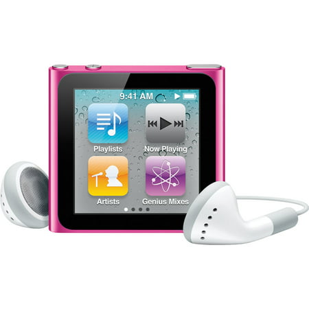 Apple iPod Nano 6th Generation 8GB Pink Like New- No Retail