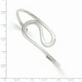 thumbnail image 2 of Sterling Silver Abstract Cuff Bangle Made In Thailand qb528, 2 of 2