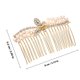 thumbnail image 5 of ADDHAT Peine Lateral De Cristal Para Accesorios Nupciales Con Y Para Ocasiones Especiales, 5 of 6