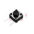 thumbnail image 4 of Uxcell 6x6x5mm Panel Micro/Small PCB Side 2PIN Tact Push Button Switch DIP 55PCS, 4 of 4