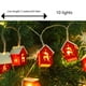 thumbnail image 2 of Guirnalda de Luces Navideñas, Diseño de Casa de Madera, Renos Tallados, Luces Led Blancas Cálidas, Decoración Festiva para Interiores y Exteriores, Alimentación Por Batería o Usb, 2 M de Largo, 10 Ca, 2 of 5